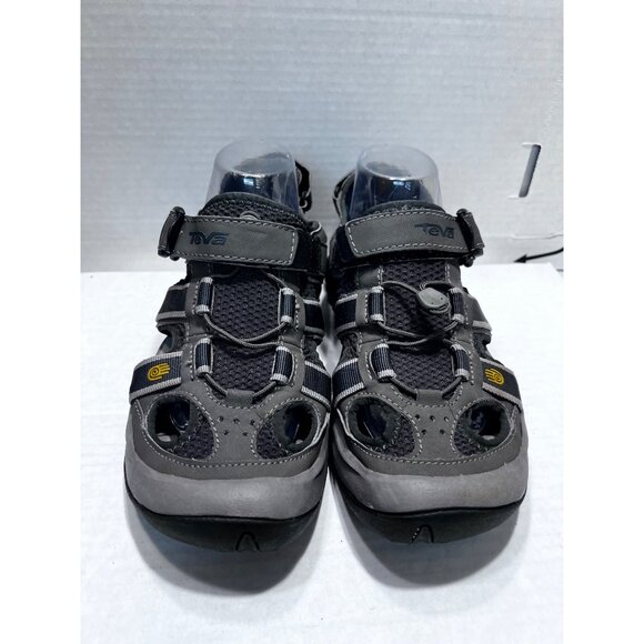 Teva Omnium 2 Mens Gray Sports Sandals Size 8/41 With Adjustable Straps - Picture 6 of 8